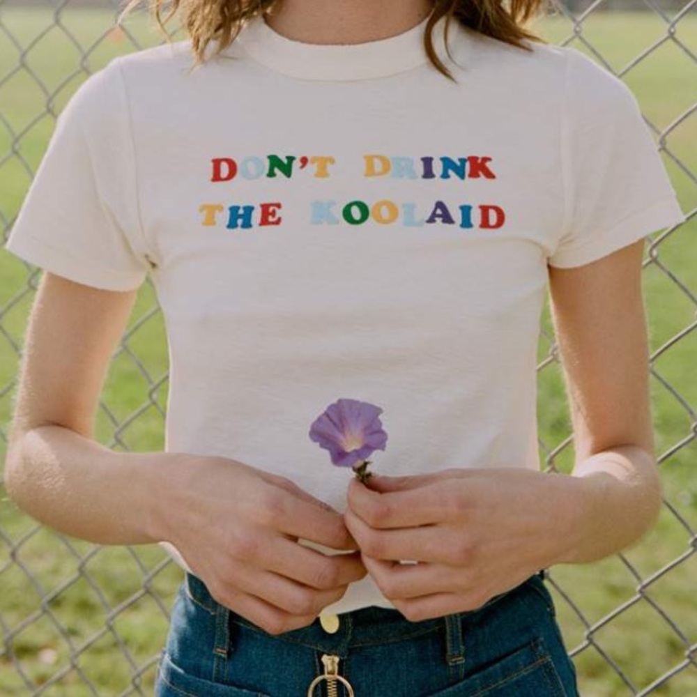 NWOT Stoned Immaculate Don’t Drink the Koolaid Tee
